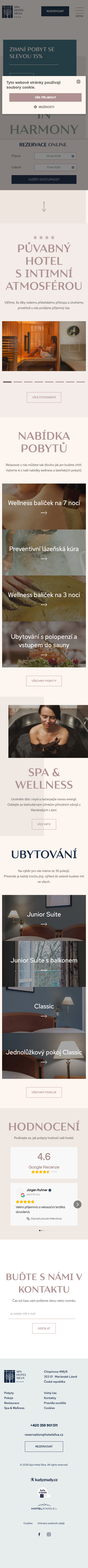 Analyzovaná stránka - mobile